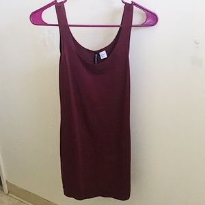 Maroon dress